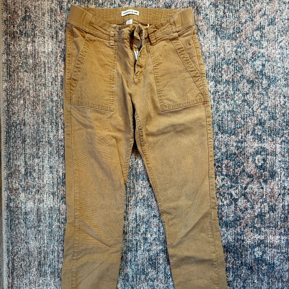 Toad&Co Earthworks Skinny Pant (Tan) Size 2